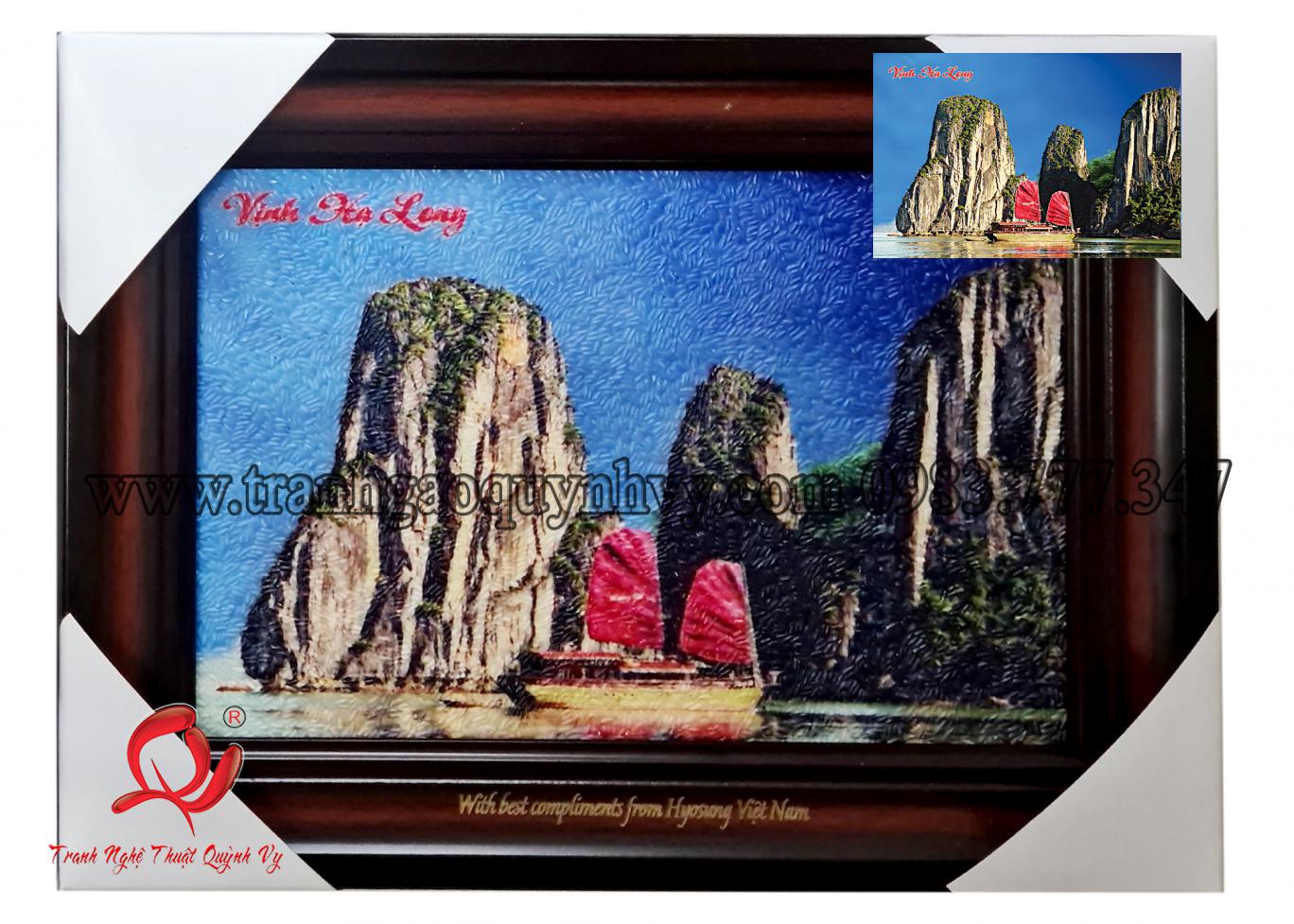 Tranh Hạ Long 20 x 30

