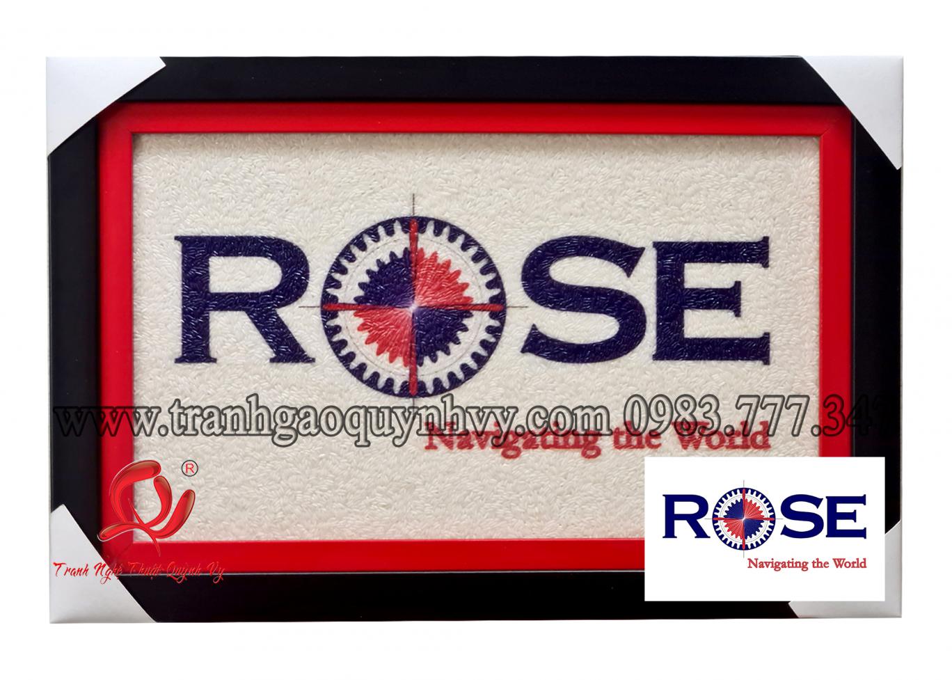 Tranh logo - 24 x 40
