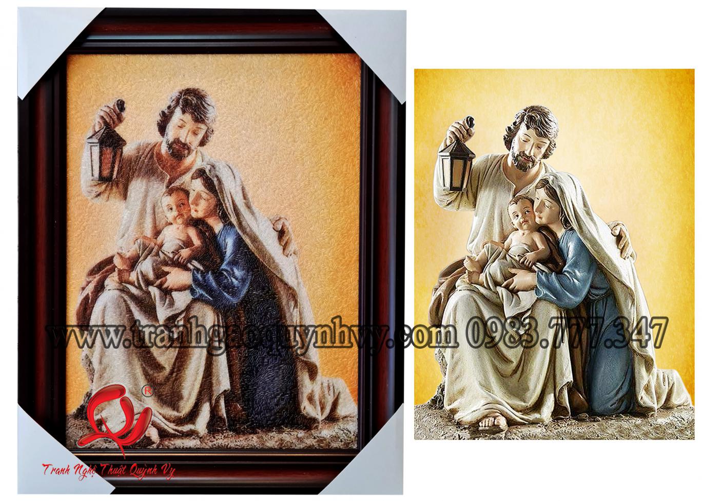 Gia Đình Thánh Gia 30 x 40
