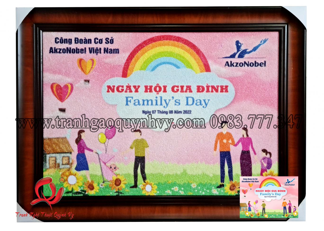 Ngày Hội Gia Đình - 50 x 70
