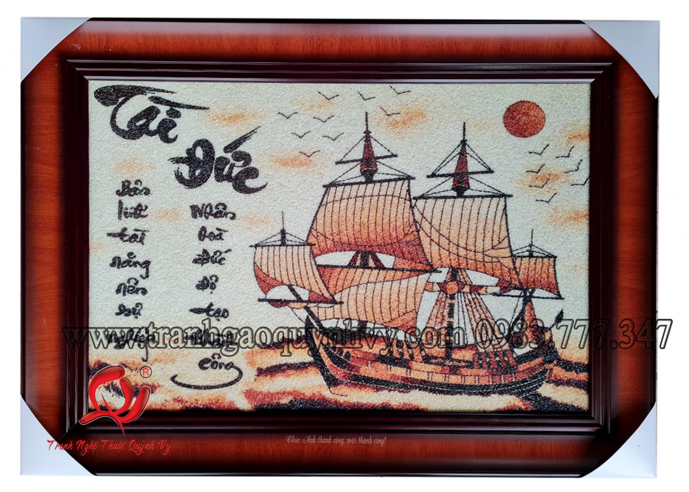 Thuận Buồm Xuôi Gió - Tâm & Đức - 40x 60
