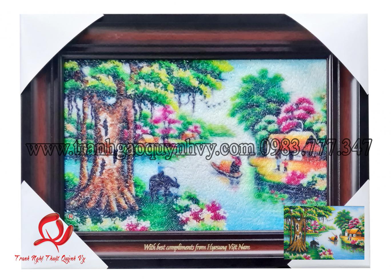 Tranh PC Việt Nam 20 x 30
