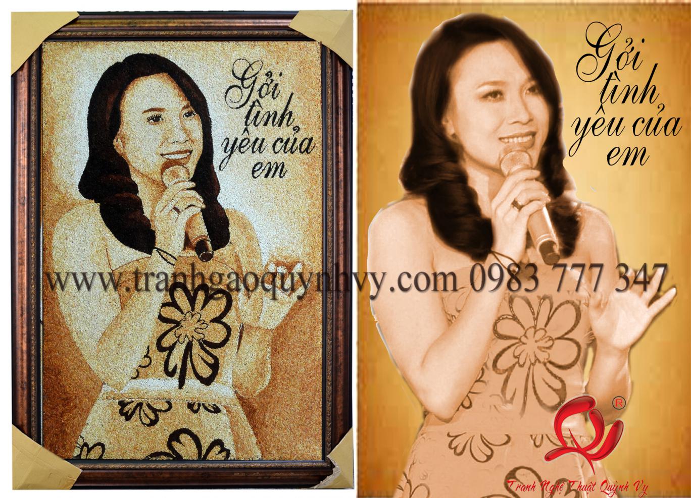 Chân Dung ca sỹ Mỹ Tâm
