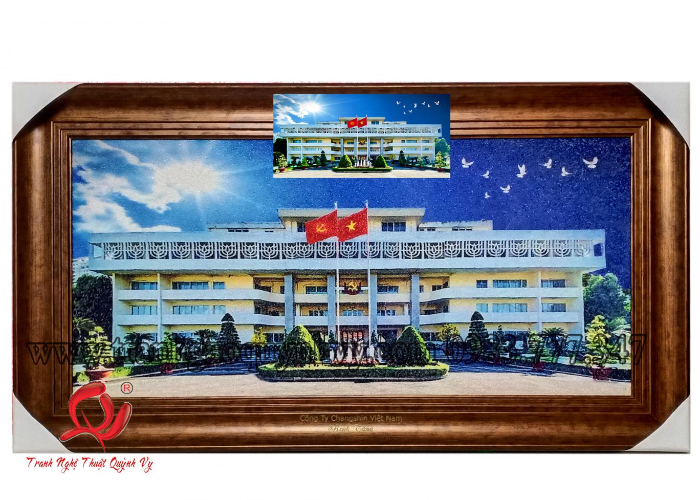 Tranh Tỉnh Ủy Đồng Nai - 45 x 95
