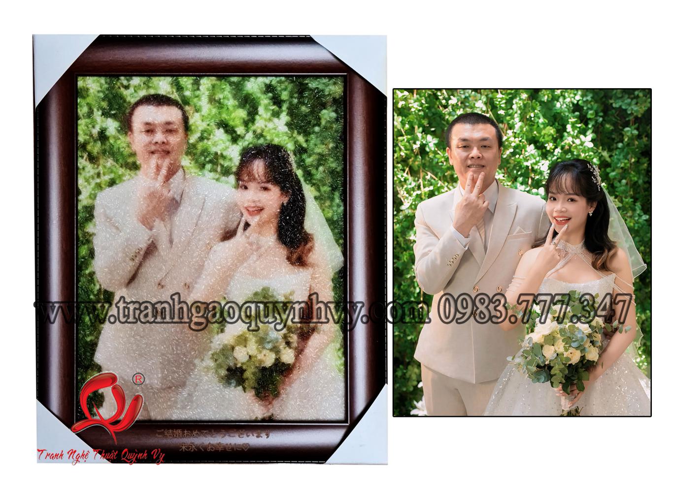Chân Dung 2 người 22 x 28
