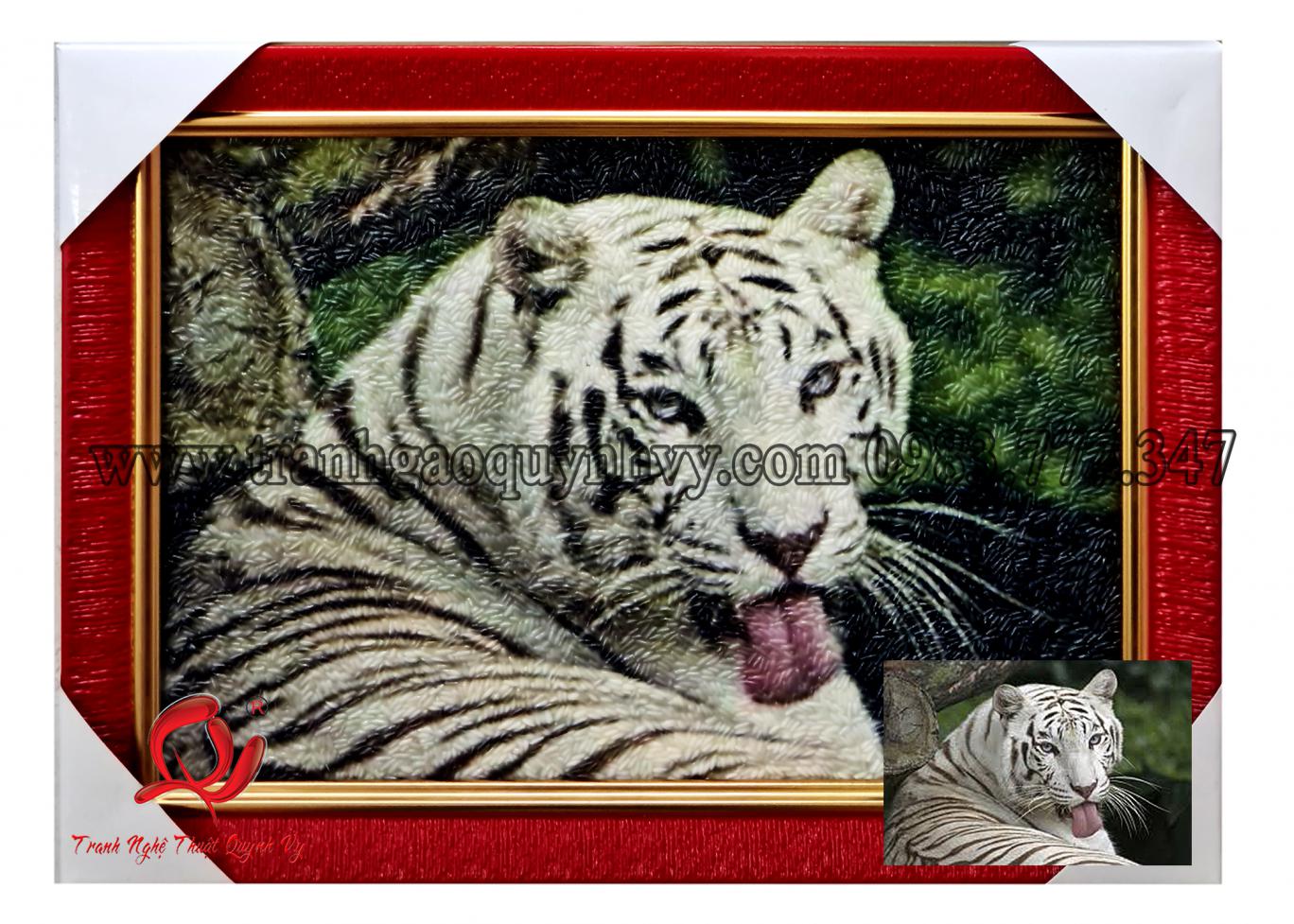 Tranh Mẫu Cọp 06-2022 - 20 x 30
