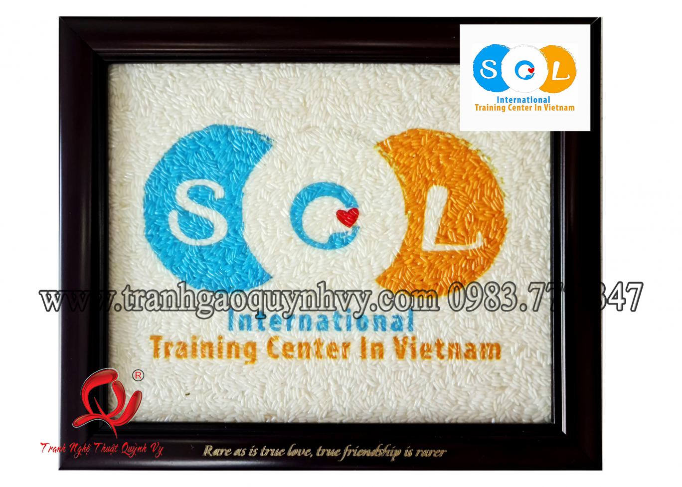 Logo Trường Mầm Non Quốc Tế SOL - 18 x 22
