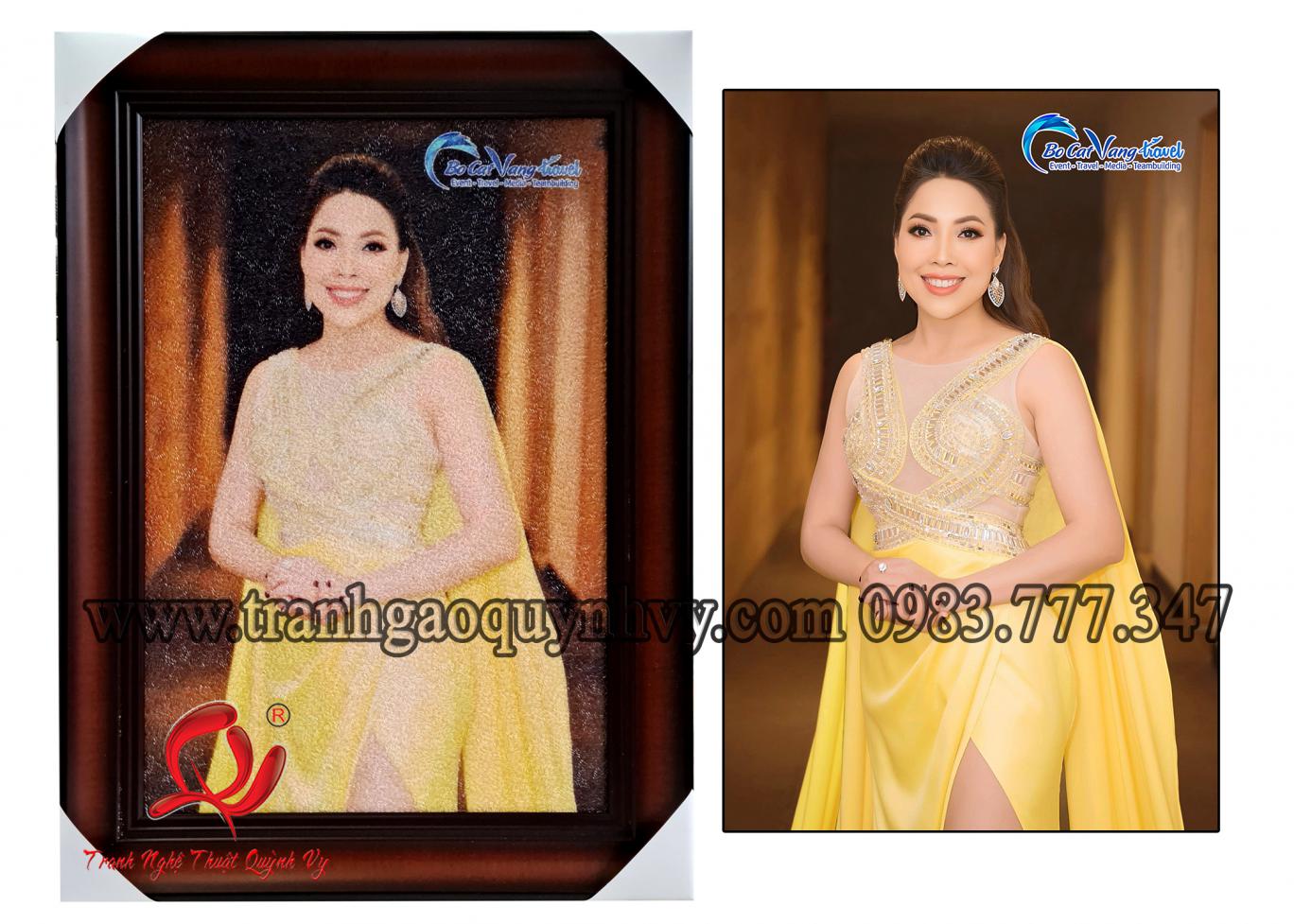 Chân Dung 1 Nữ Doanh Nhân 40 x 60
