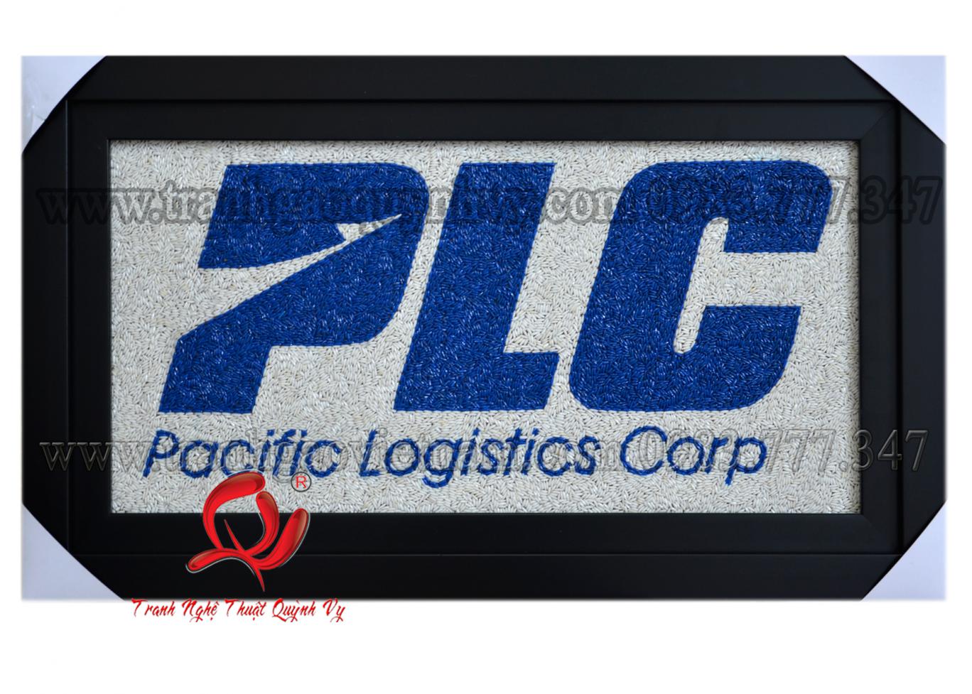 Tranh Gạo Logo PLC