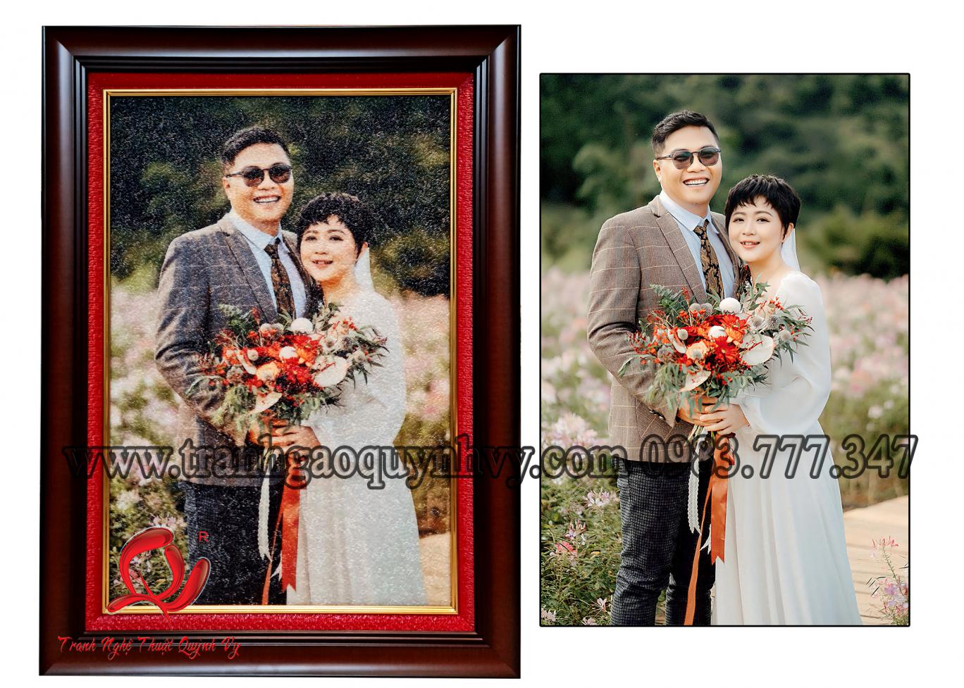 Chân Dung 2 người 40 x 60