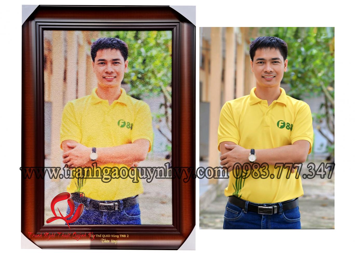Chân Dung 1 người 40 x 60