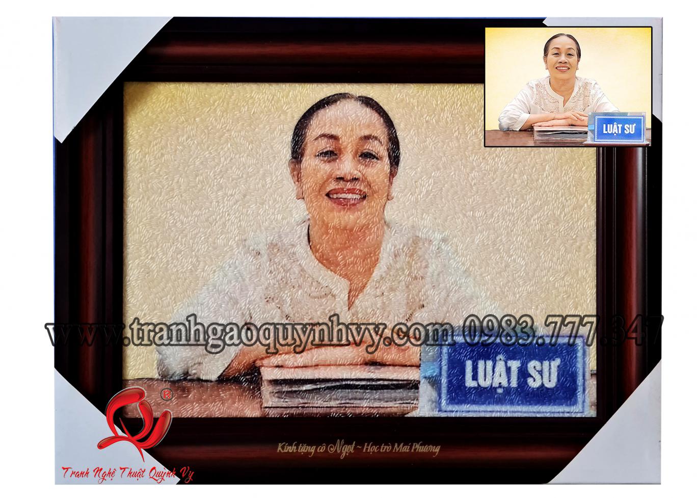 Chân Dung Luật Sư 25 x 35