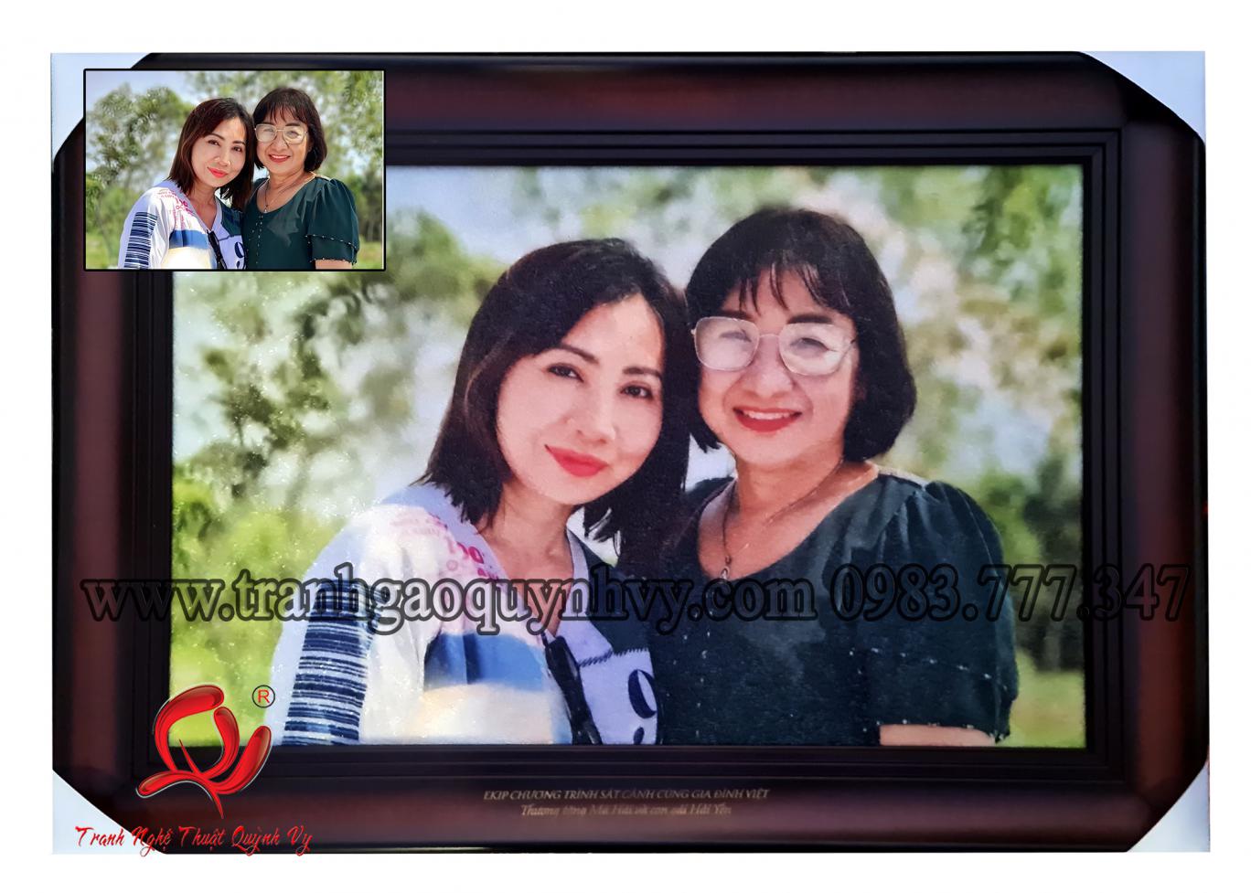 Chân Dung 2 người 40 x 60
