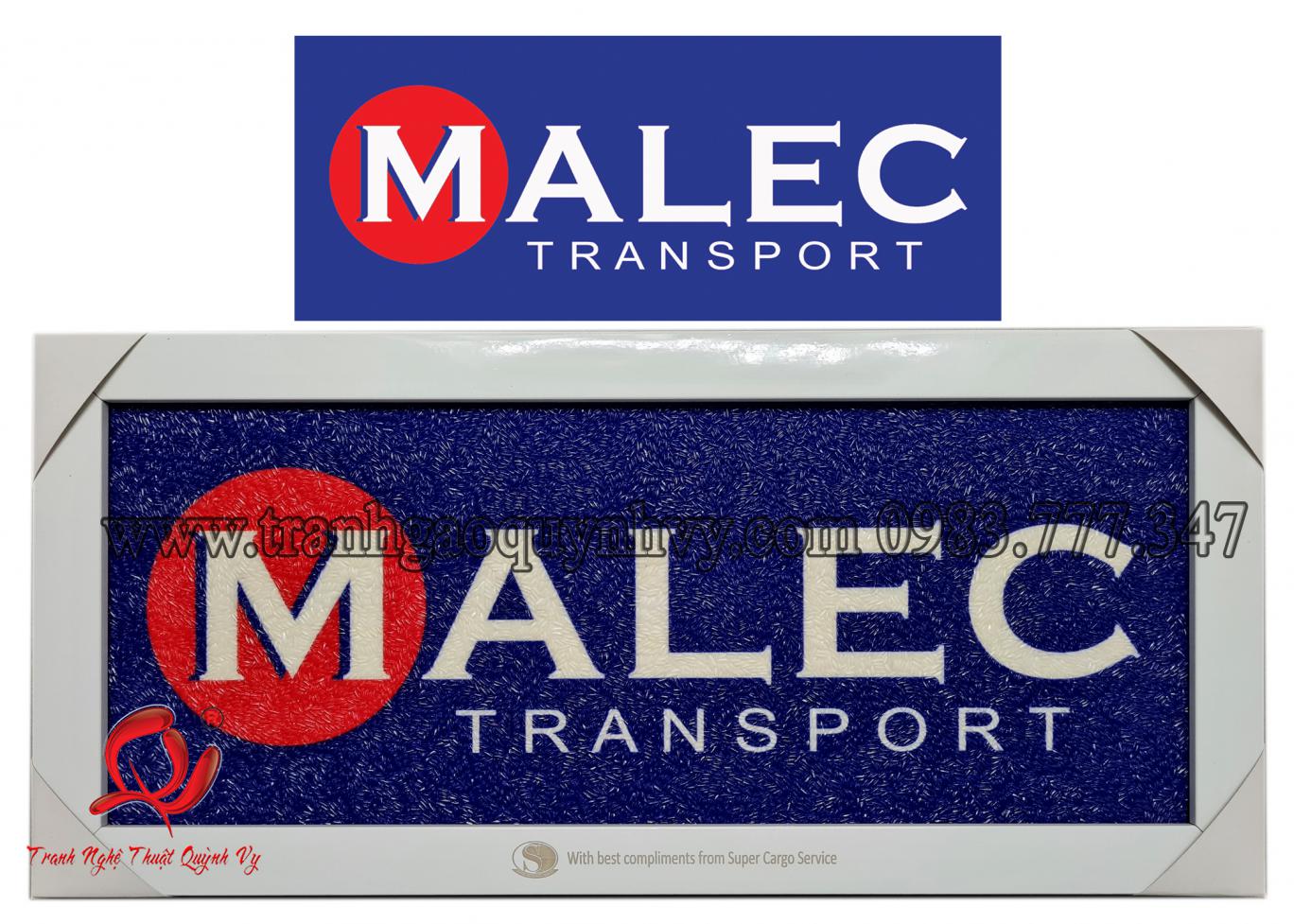 Logo Công Ty Malec - 19 x 47