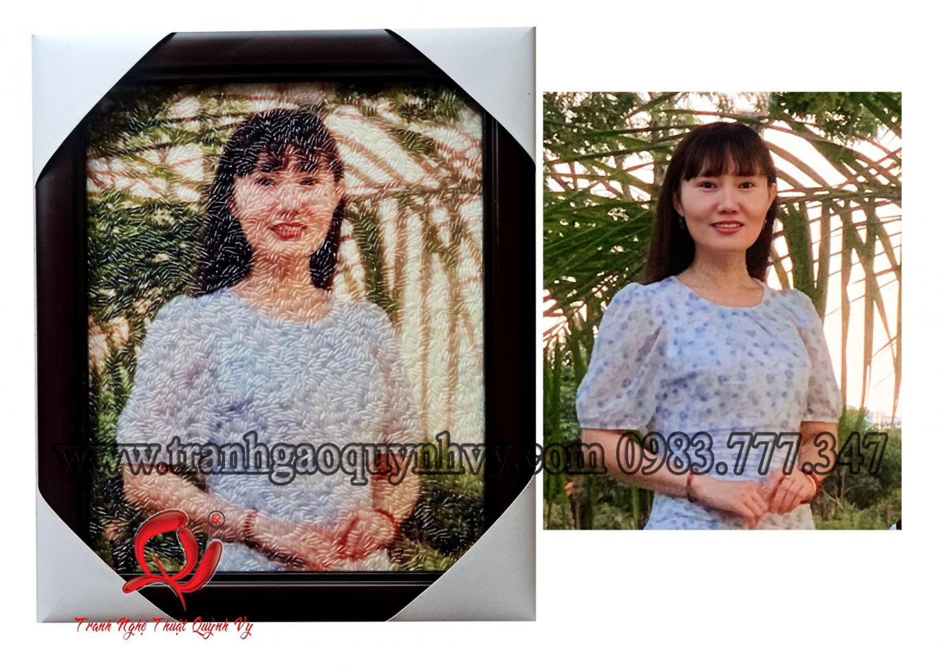 Chân Dung 1 người 18 x 22