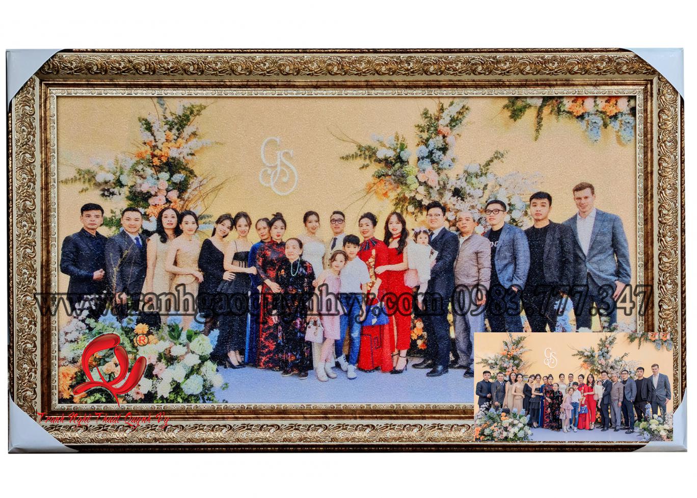 Gia đình 22 người - 60 x 110