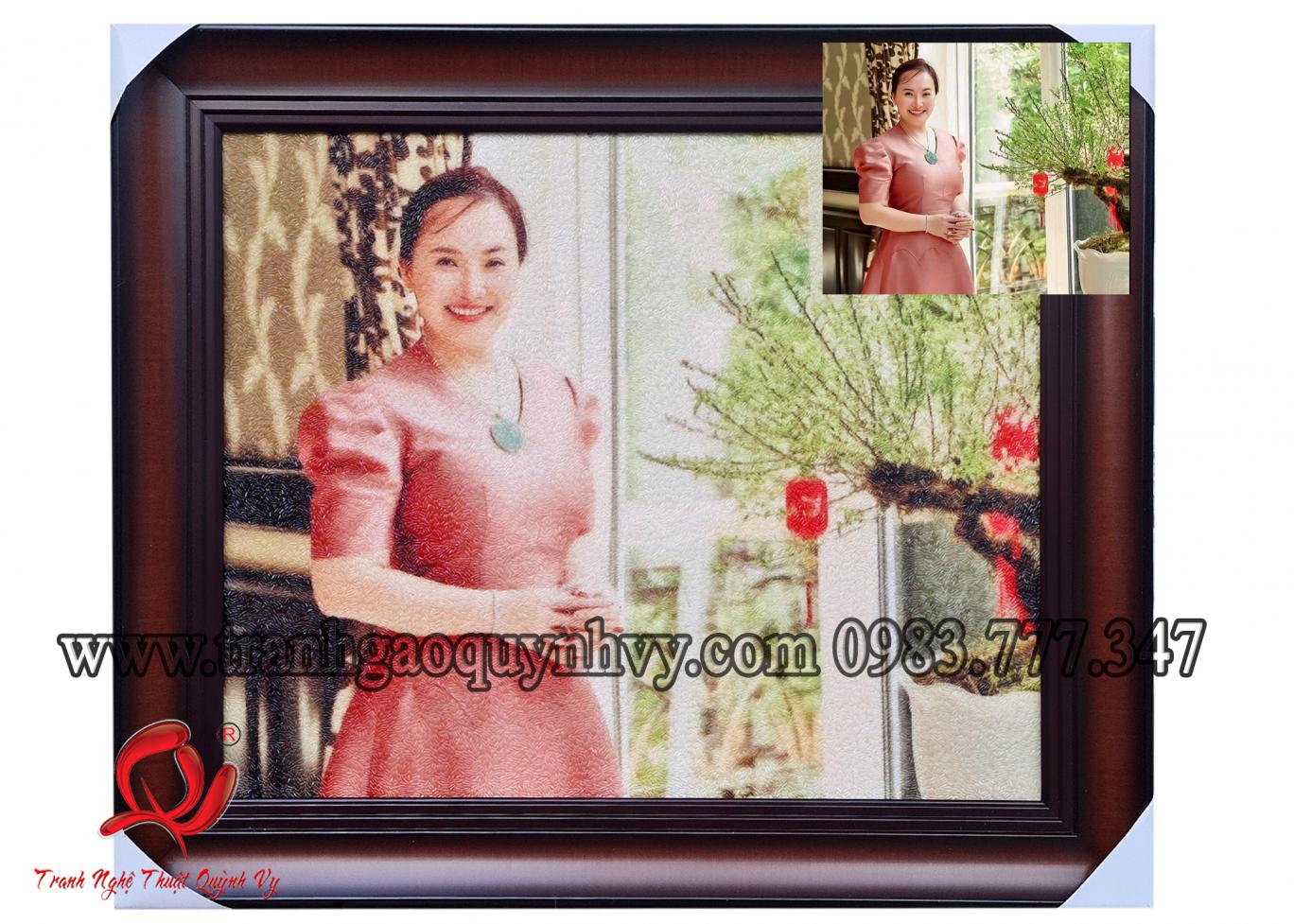 Chân Dung Doan Nhân 45 x 55