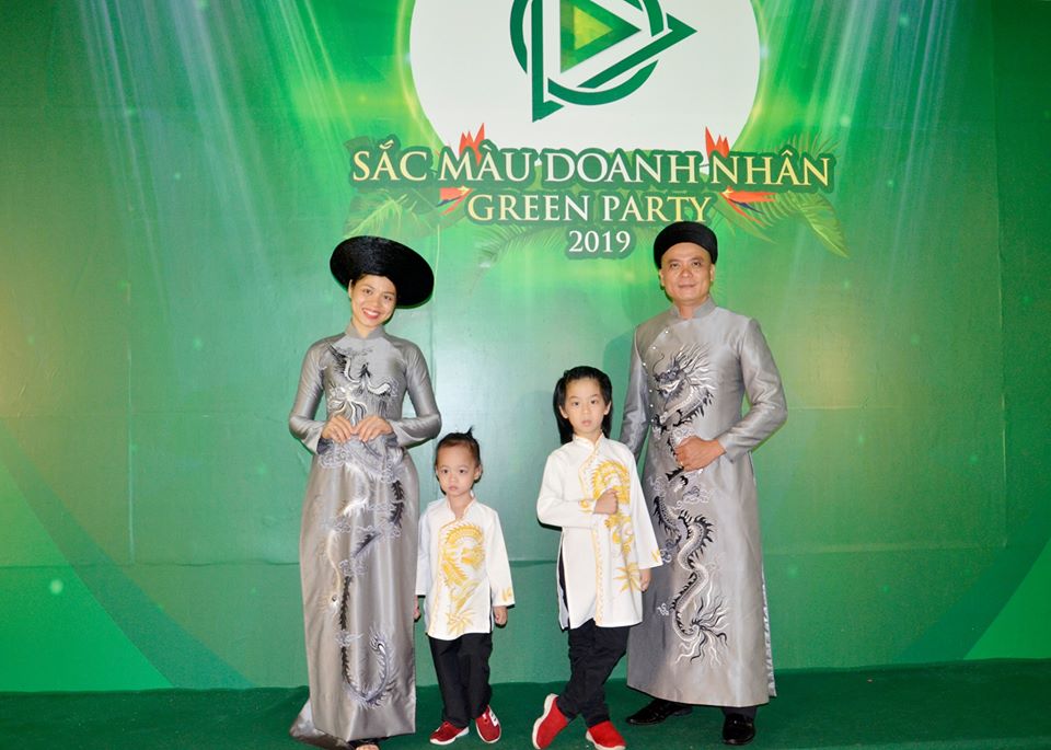 Gia đình Tranh Gạo Quỳnh Vy đồng hành cùng chương trình đầy ý nghĩa này